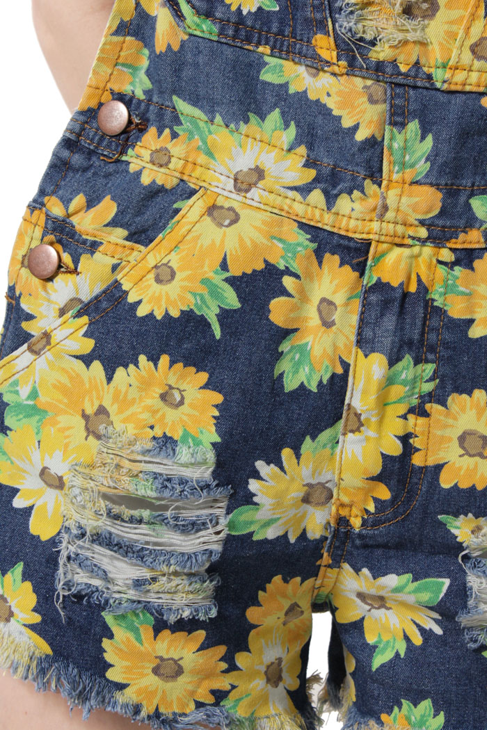 sunflower overalls